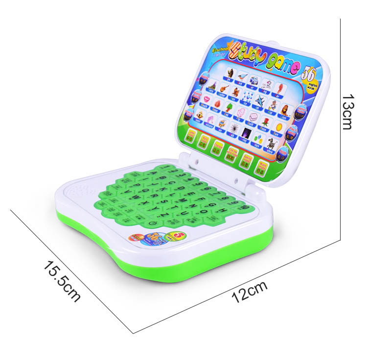 Kids Educational Computer - เด็กทารกการเรียนรู้ในทั้งภาษาอังกฤษและจีนสองภาษาการศึกษาเด็ก-การเรียนรู้จุดอ่านคอมพิวเตอร์เริ่มต้น