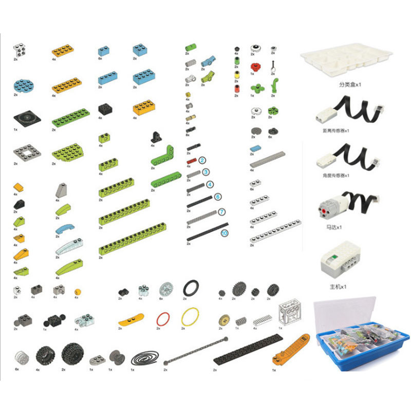 บล็อกตัวต่อการวิเคราะห์ชิ้นส่ว - Coding Robot Toy บทวิจารณ์และราคา