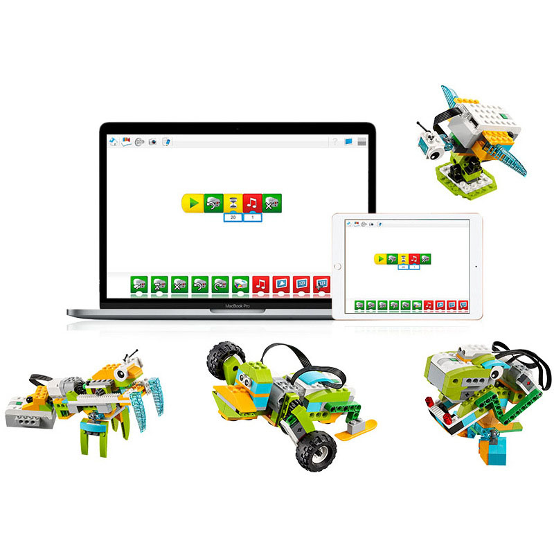 บล็อกตัวต่อการวิเคราะห์ชิ้นส่ว - Coding Robot Toy บทวิจารณ์และราคา