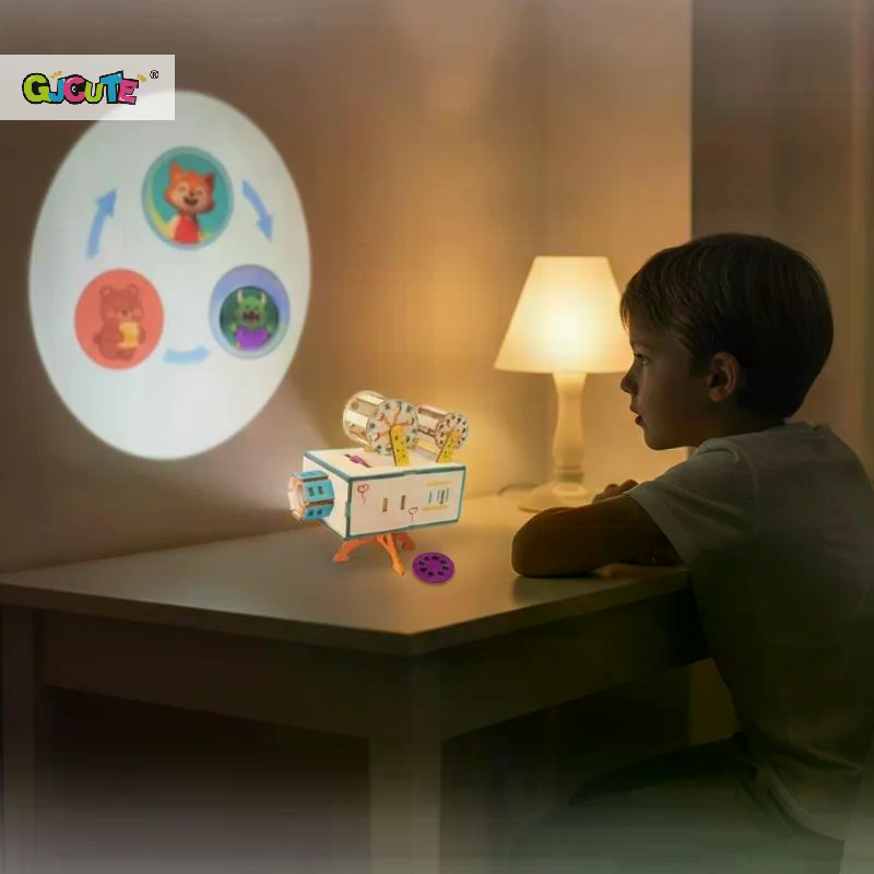 1 ชุด โปรเจคเตอร์ฟิล์มไม้ DIY  - Kids Education Film บทวิจารณ์และราคา
