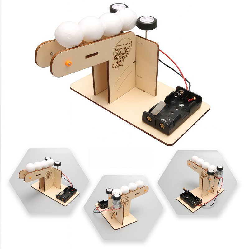 เครื่องส่งลูกบอลอัตโนมัติ DIY  - Kinetic Kids Education บทวิจารณ์และราคา