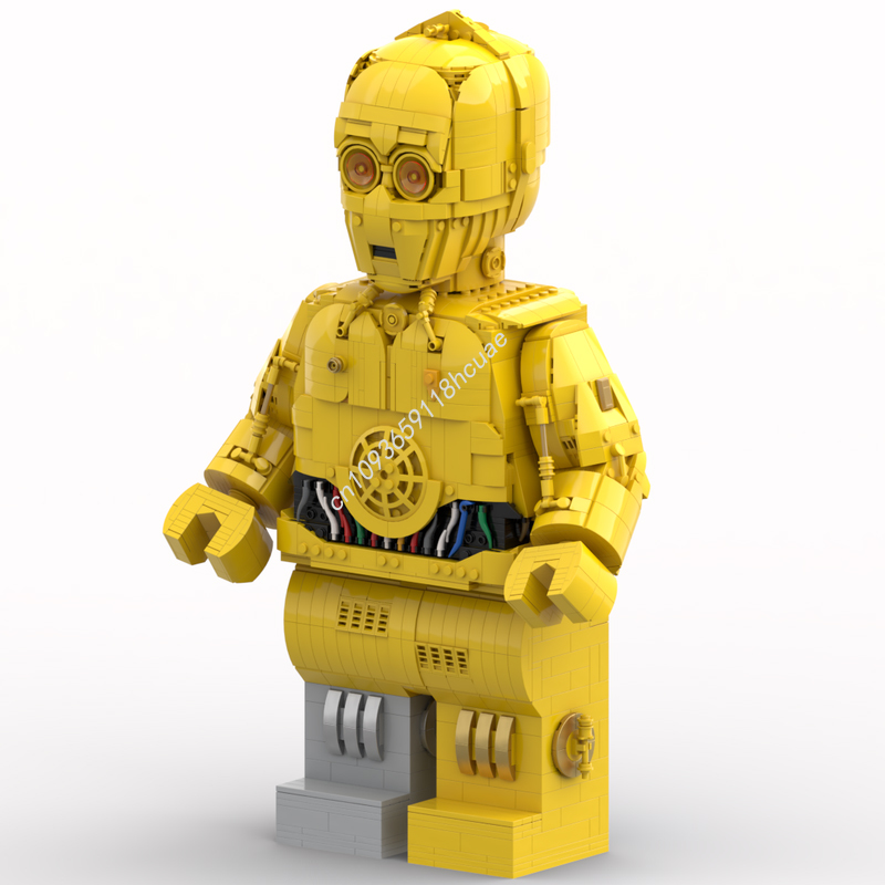 ตัวต่อ MOC Star Battle C-3PO M - Kids Education Film บทวิจารณ์และราคา