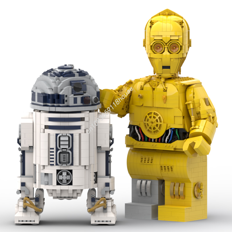 ตัวต่อ MOC Star Battle C-3PO M - Kids Education Film บทวิจารณ์และราคา