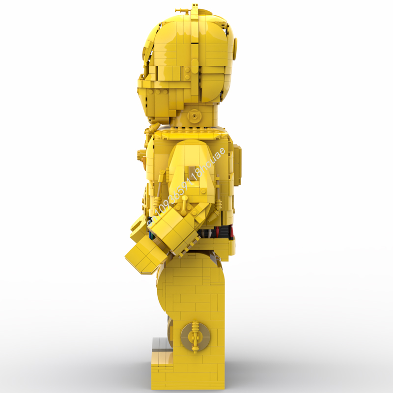 ตัวต่อ MOC Star Battle C-3PO M - Kids Education Film บทวิจารณ์และราคา