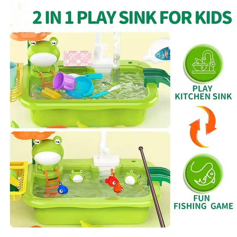 อ่างล้างจานเด็กแบบใหม่พร้อมเคร - Kids Education Design บทวิจารณ์และราคา