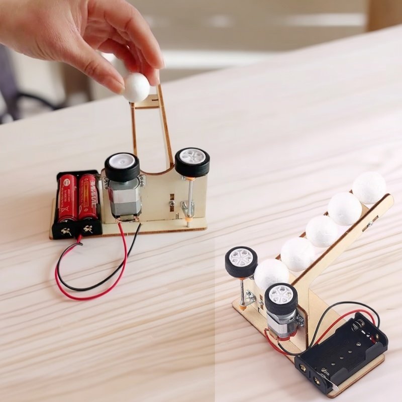 เครื่องยิงลูกบอลอัตโนมัติ DIY  - Kinetic Kids Education บทวิจารณ์และราคา
