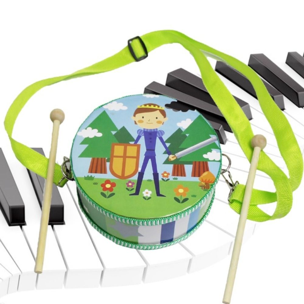 กลองไม้สำหรับเด็ก กลองสองด้านพ - Kids Education Music บทวิจารณ์และราคา
