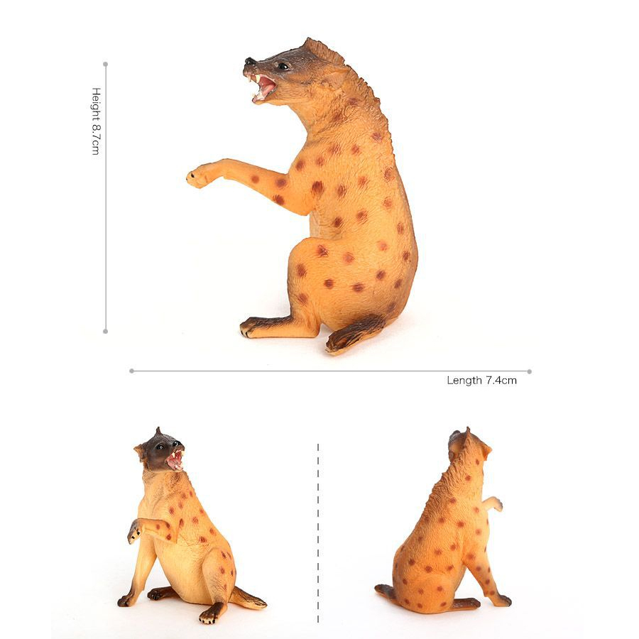 สมจริงพลาสติกสัตว์ป่า Hyena,Ma - Kids Educational Gadget บทวิจารณ์และราคา