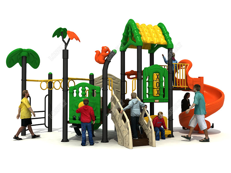 สไลเดอร์พลาสติกสำหรับสนามเด็กเ - Kids Education Design บทวิจารณ์และราคา