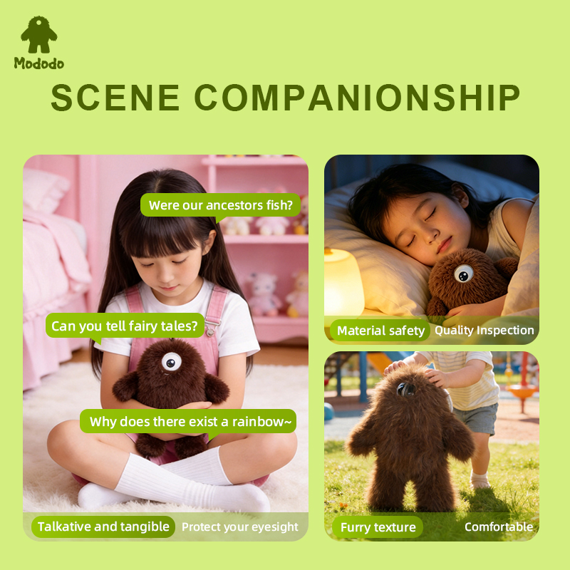ตุ๊กตาผ้าขนยาวรูปบิ๊กฟุต AI หุ - Kids Education Rhymes บทวิจารณ์และราคา