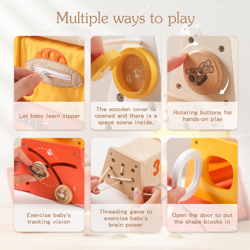 ของเล่นเด็ก Montessori กระดานเ - Kids Education Music บทวิจารณ์และราคา