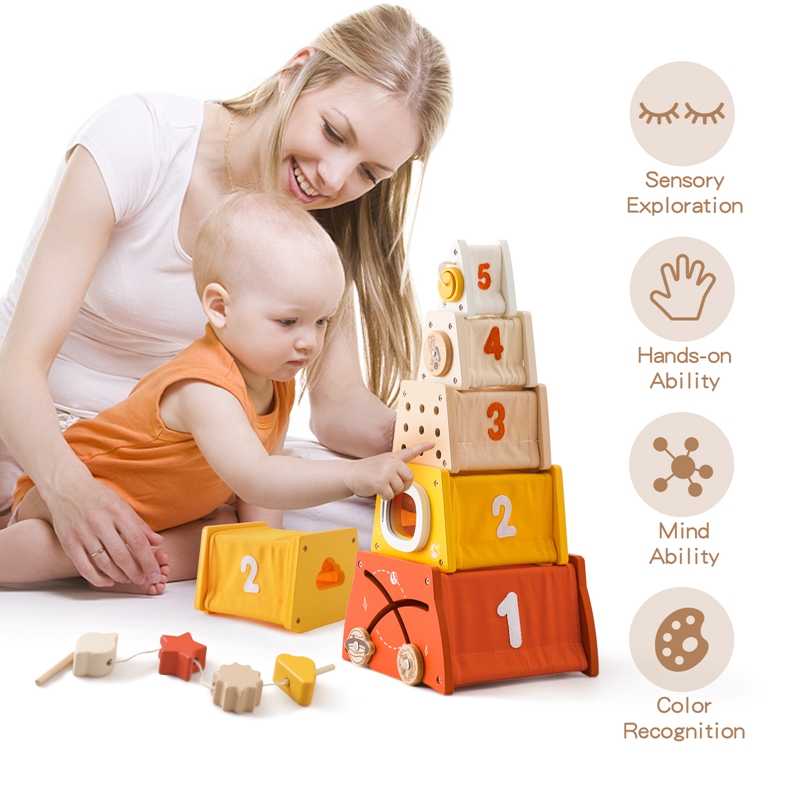 ของเล่นเด็ก Montessori กระดานเ - Kids Education Music บทวิจารณ์และราคา