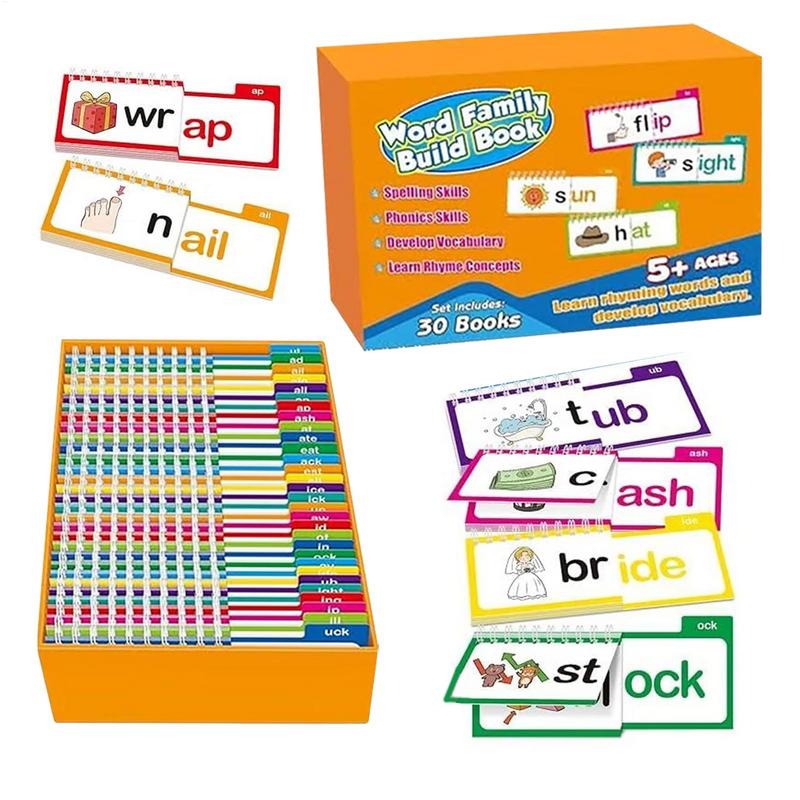 หนังสือเรียนรู้ใหม่ 30 เล่ม ฝึ - Kids Education Rhymes บทวิจารณ์และราคา