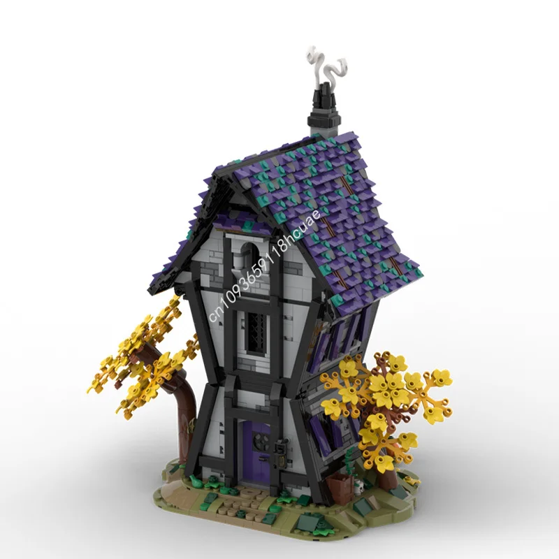 1912 ชิ้น MOC บ้านแม่มด ชุดตัว - Kids Education Design บทวิจารณ์และราคา