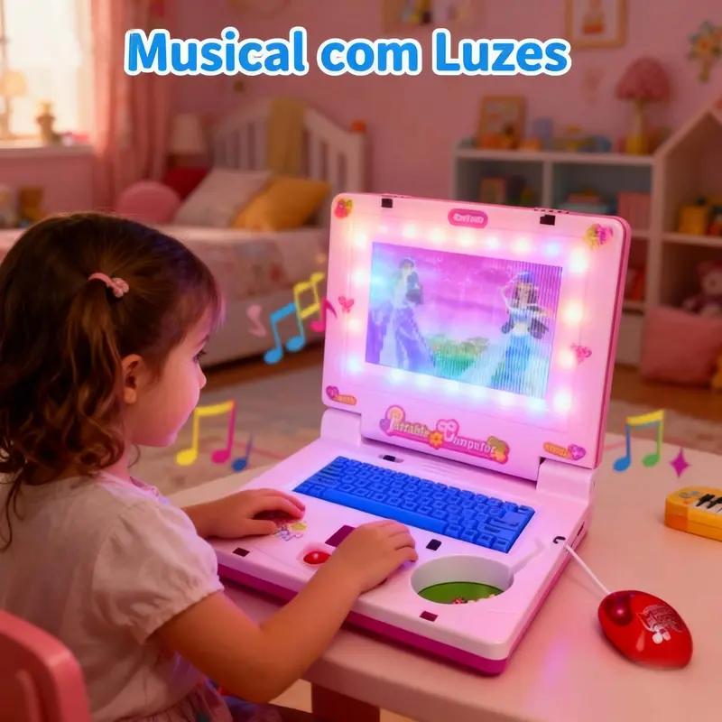 มินิโน๊ตบุ๊คของเล่นดนตรีแล็ปท็ - Kids Educational Computer บทวิจารณ์และราคา